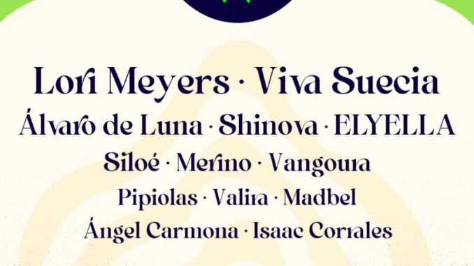 Lori-Meyers-cabeza-de-cartel-del-Festival-de-los-Sentidos-de-2024-en-La-Roda