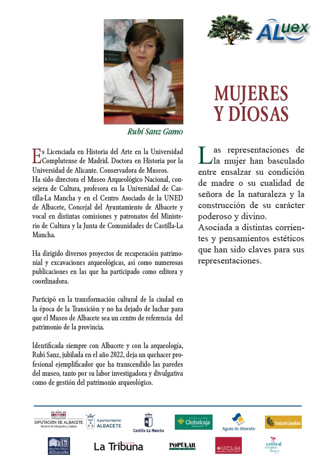conferencia aluex mujeres y diosas