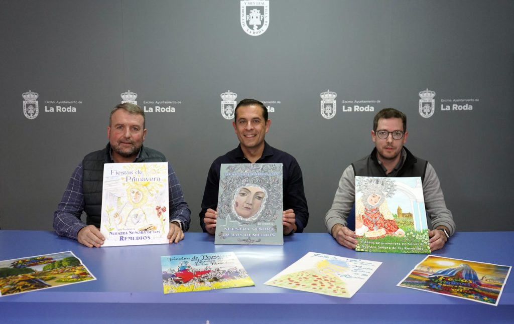 Trabajos presentados al I Concurso del cartel de actos en honor a la Virgen de los Remedios