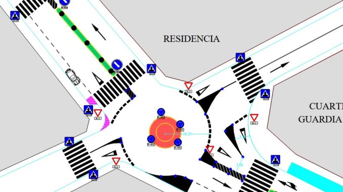 En-pleno-funcionamiento-y-con-buen-resultado-la-remodelacion-del-trafico-en-Avda.Villena-CEl-Molino