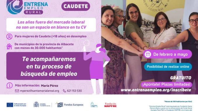 Entrena-Empleo-Rural-ayudara-a-mujeres-en-desempleo-de-Caudete-a-reactivar-su-busqueda-de-trabajo