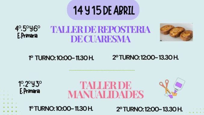 Divertida-Semana-Santa-con-reposteria-cine-y-manualidades
