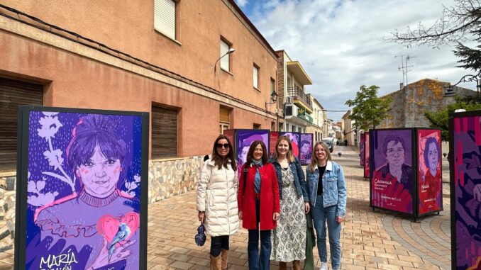 Alpera-acoge-hasta-el-12-de-mayo-la-exposicion-‘Nuestras-huELLAS-impulsada-por-la-Diputacion-para-poner-en-valor-el-papel-transformador-de-mujeres-referentes-de-la-provincia