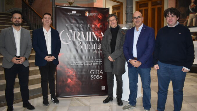 La-Banda-Sinfonica-Provincial-debuta-el-10-de-enero-en-el-Teatro-Circo-con-‘Carmina-Burana-una-gran-produccion-de-la-Diputacion-de-Albacete